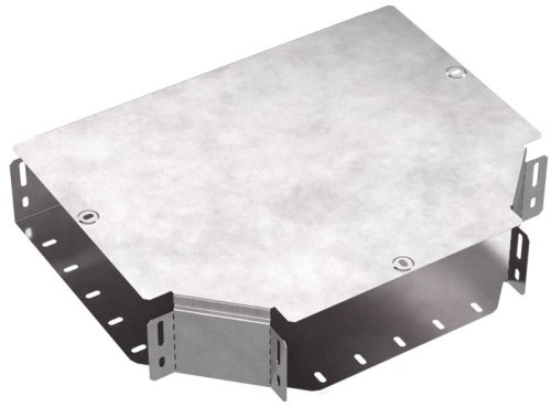 Тройник для лотка горизонтальный с крышкой Промрукав Стандарт 300х100 фото Тройник для лотка горизонтальный с крышкой Промрукав Стандарт 300х100 картинка